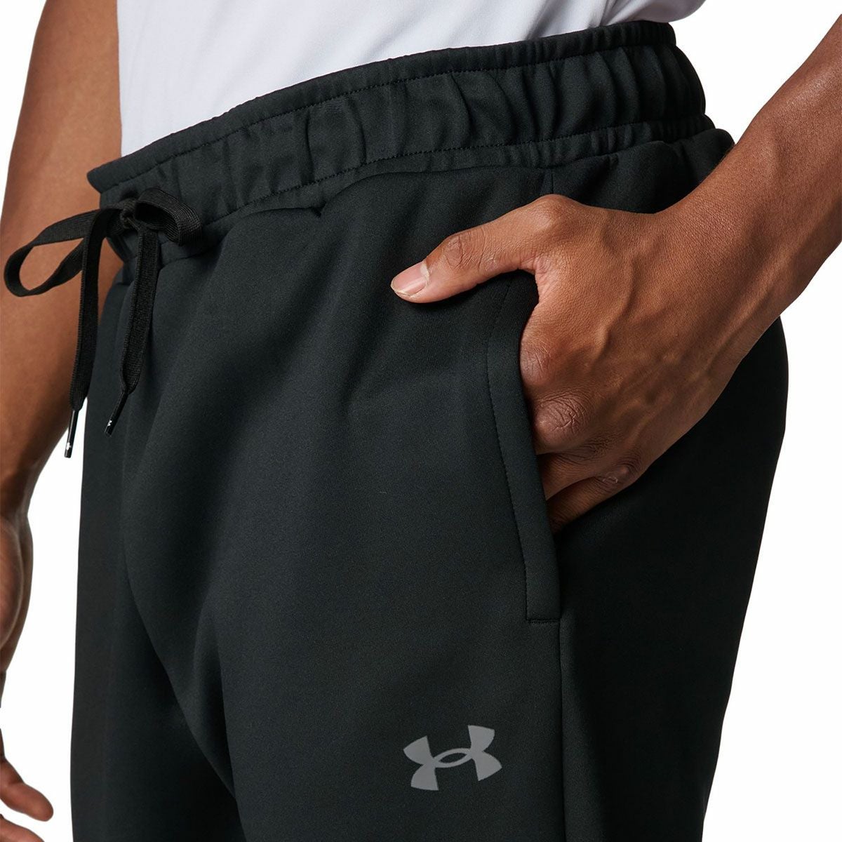 アンダーアーマーUNDERARMOURジムフィットネスヨガウェアボトムスロングパンツ長ズボンUAアーマーニットジョガーパンツUAARMOURKNITJOGGERPANTS6007744-001メンズ男性26SP春夏