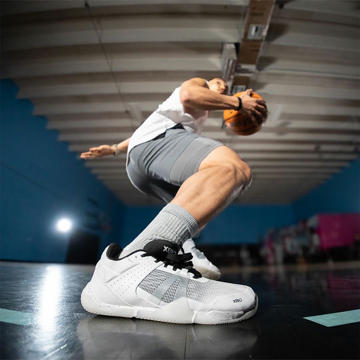 ゼロシューズXEROSHOESスニーカーシューズ靴エックスワンローX1LowX1LM-WHITEメンズ男性26SP春夏