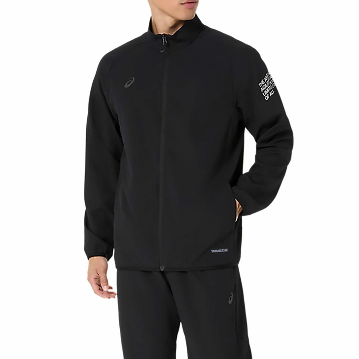 断*︎様 【新品未使用】ASICS/ランニング ドライジャケット /ブラック/L ASICS（アシックス） メンズ クロスジャケット ドライクロスジャケット