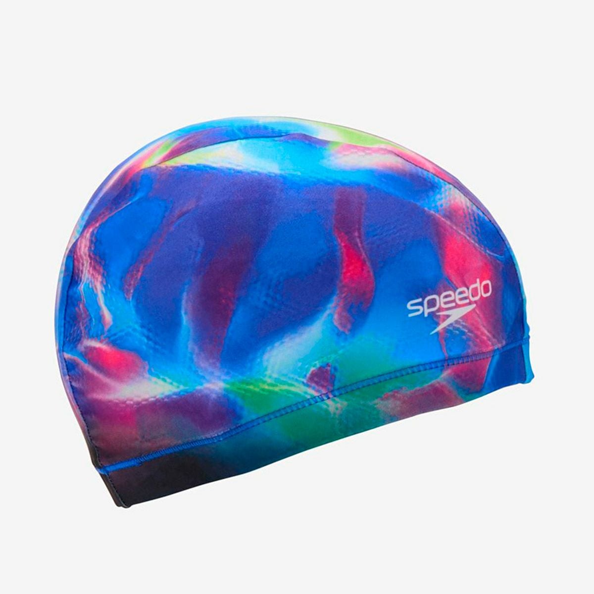 スピードSPEEDOスイムフィットネス競泳キャップカラーオブウェーブストリコットキャップSE12612-BL