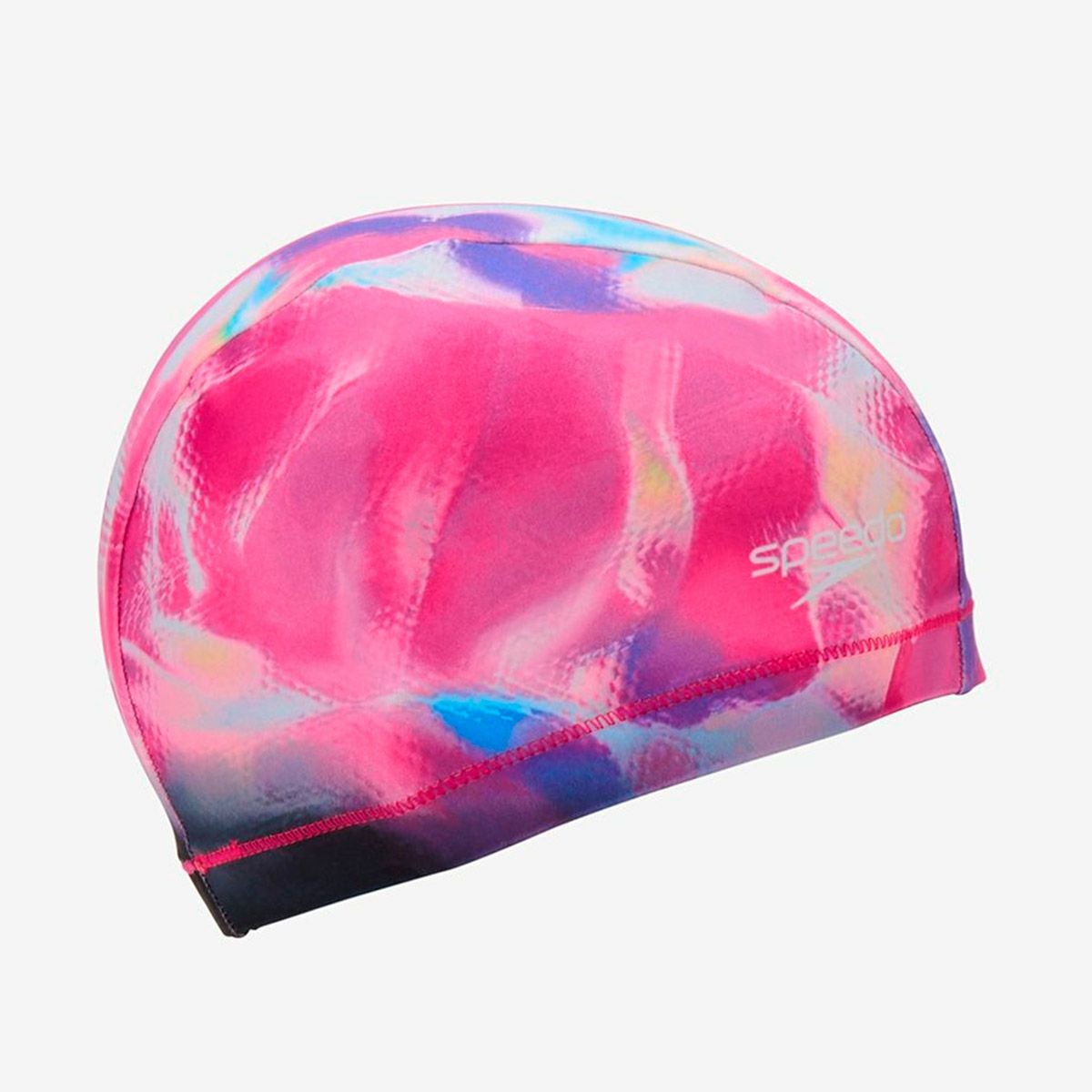スピードSPEEDOスイムフィットネス競泳キャップカラーオブウェーブストリコットキャップSE12612-PN