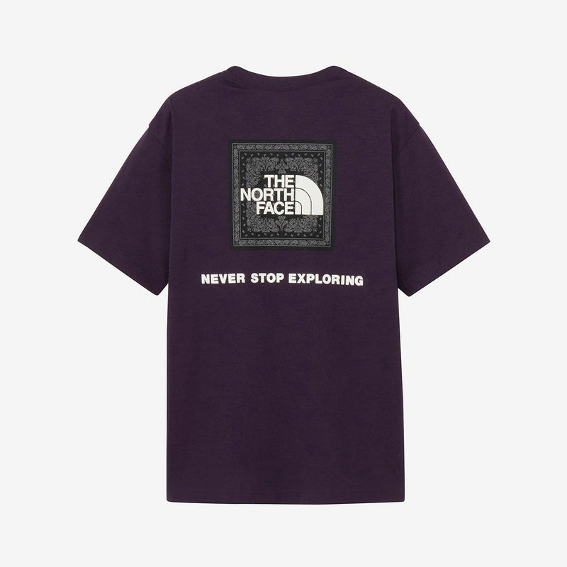 ザ・ノース・フェイスTHENORTHFACEアウトドアカジュアルウェア半袖TシャツショートスリーブバンダナスクエアロゴティーNT32446-EDメンズ男性26SP春夏