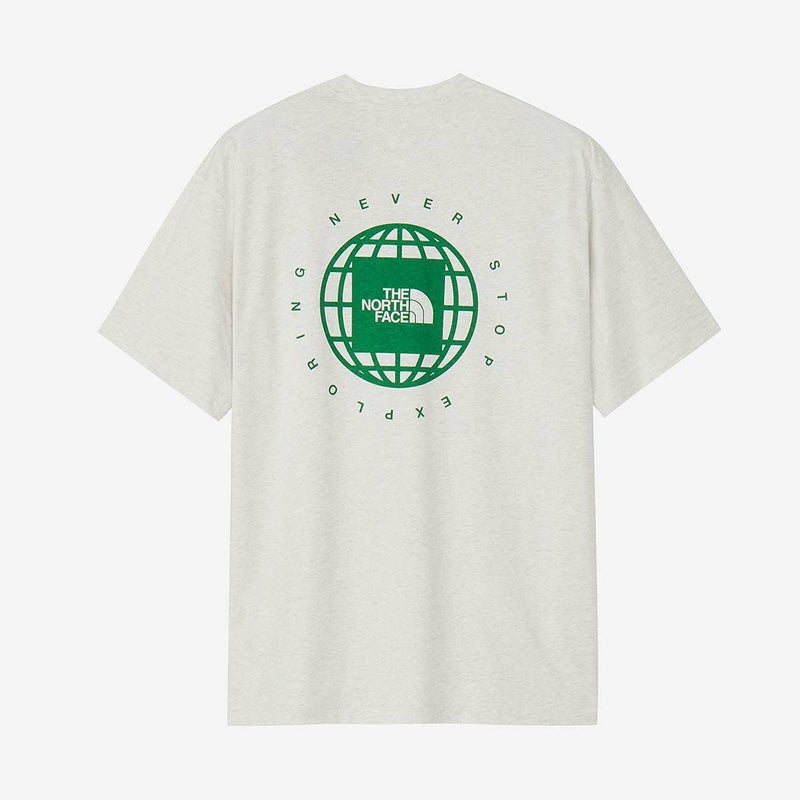 ザ・ノース・フェイスTHENORTHFACEアウトドアカジュアルウェア半袖TシャツショートスリーブジオスクエアロゴティーNT32633-WTメンズレディースユニセックス26SP春夏