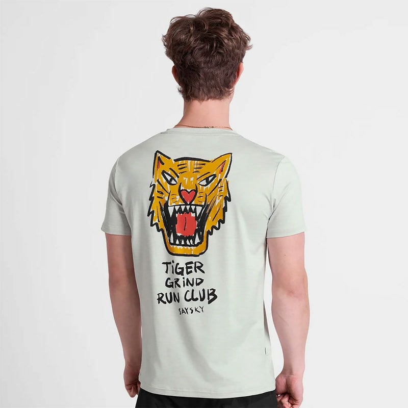 セイスカイSAYSKYランニングウェア半袖TシャツTigerPaceT-shirtSM25006C6008メンズ男性26SP春夏