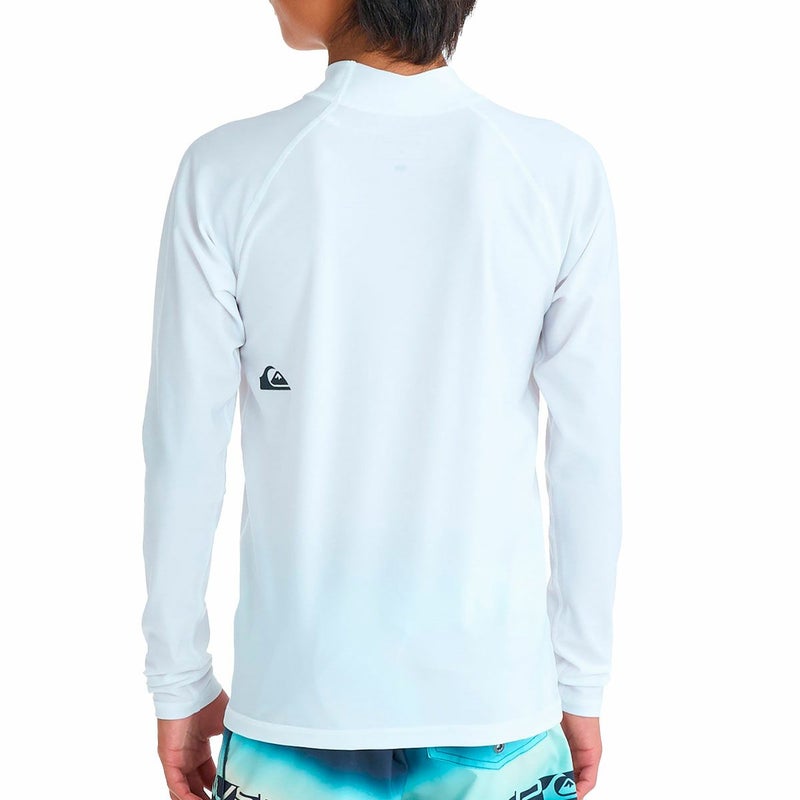 クイックシルバーQuiksilverサーフィンサーフラッシュガードUVカットALLTIMELRYOUTH長袖ラッシュガードKLY261001ジュニアキッズ子ども男の子女の子26SP春夏