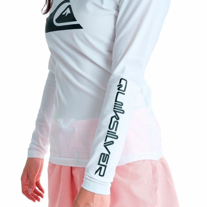 クイックシルバーQuiksilverサーフィンサーフラッシュガードUVカットALLTIMELR長袖ラッシュガードQLY261002メンズレディースユニセックス26SP春夏