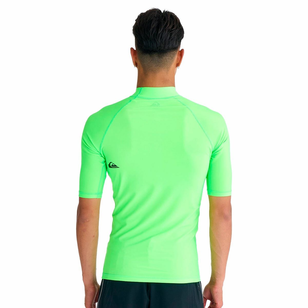 クイックシルバーQuiksilverサーフィンサーフラッシュガードUVカットALLTIMESRハイネック半袖ラッシュガードQLY261006メンズ男性26SP春夏