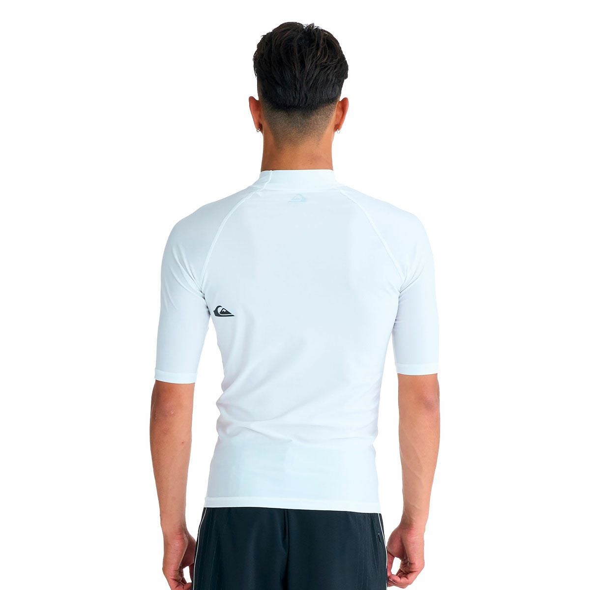 クイックシルバーQuiksilverサーフィンサーフラッシュガードUVカットALLTIMESRハイネック半袖ラッシュガードQLY261006メンズ男性26SP春夏