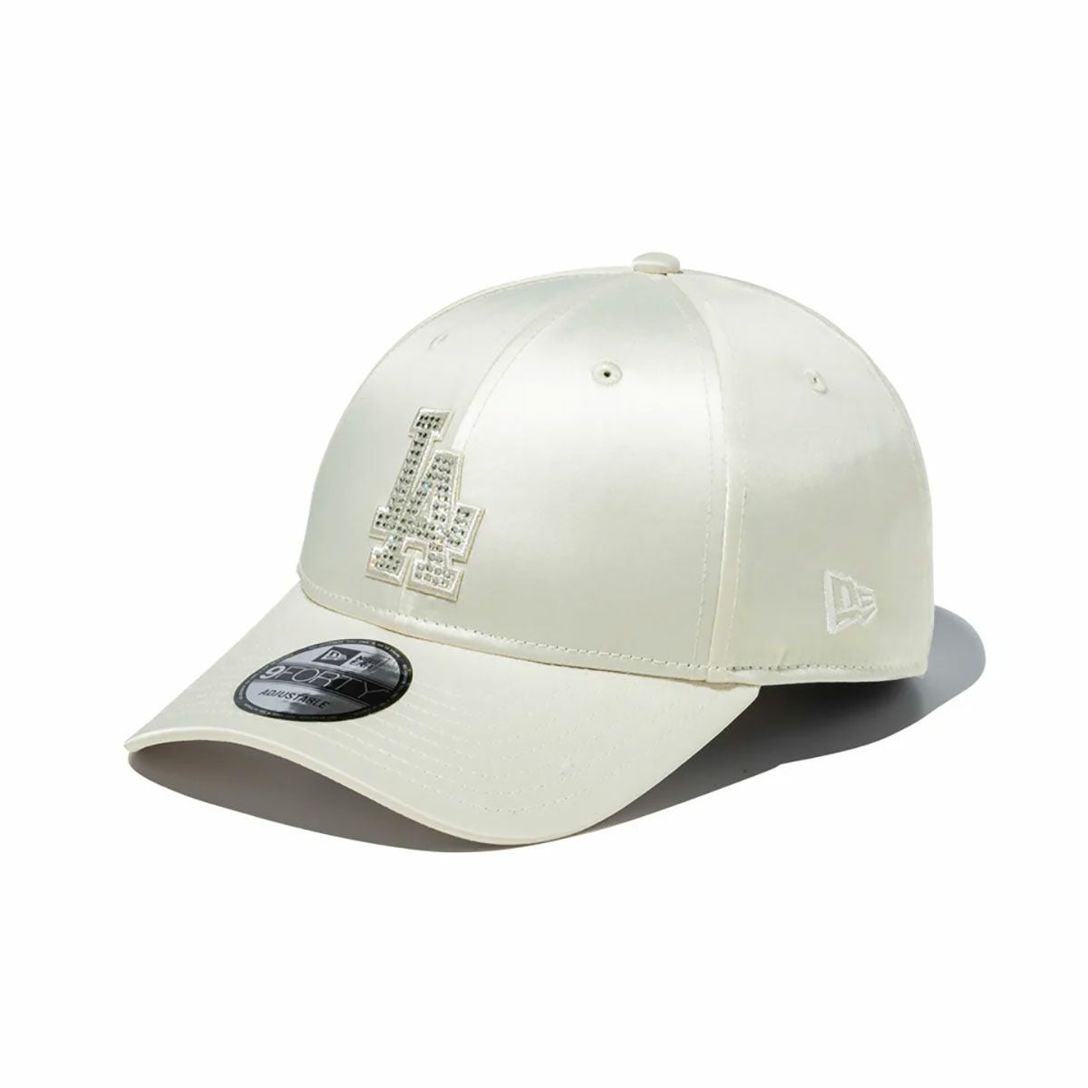 ニューエラNEWERAアウトドアカジュアル帽子キャップ9FORTYWhiteDayRhinestoneラインストーンロサンゼルスドジャースクローム14908244メンズレディースユニセックス26SP春夏