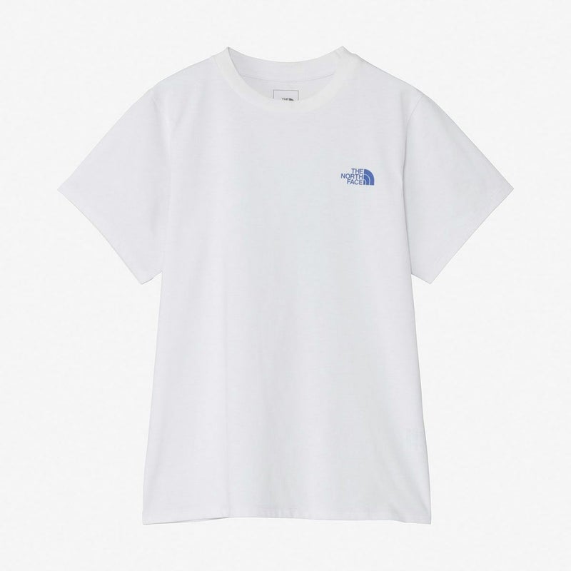 ザ・ノース・フェイスTHENORTHFACEランニングトレーニングウェア半袖TシャツショートスリーブESフラワーボックスロゴティーNTW32685-Wレディース女性26SS春夏
