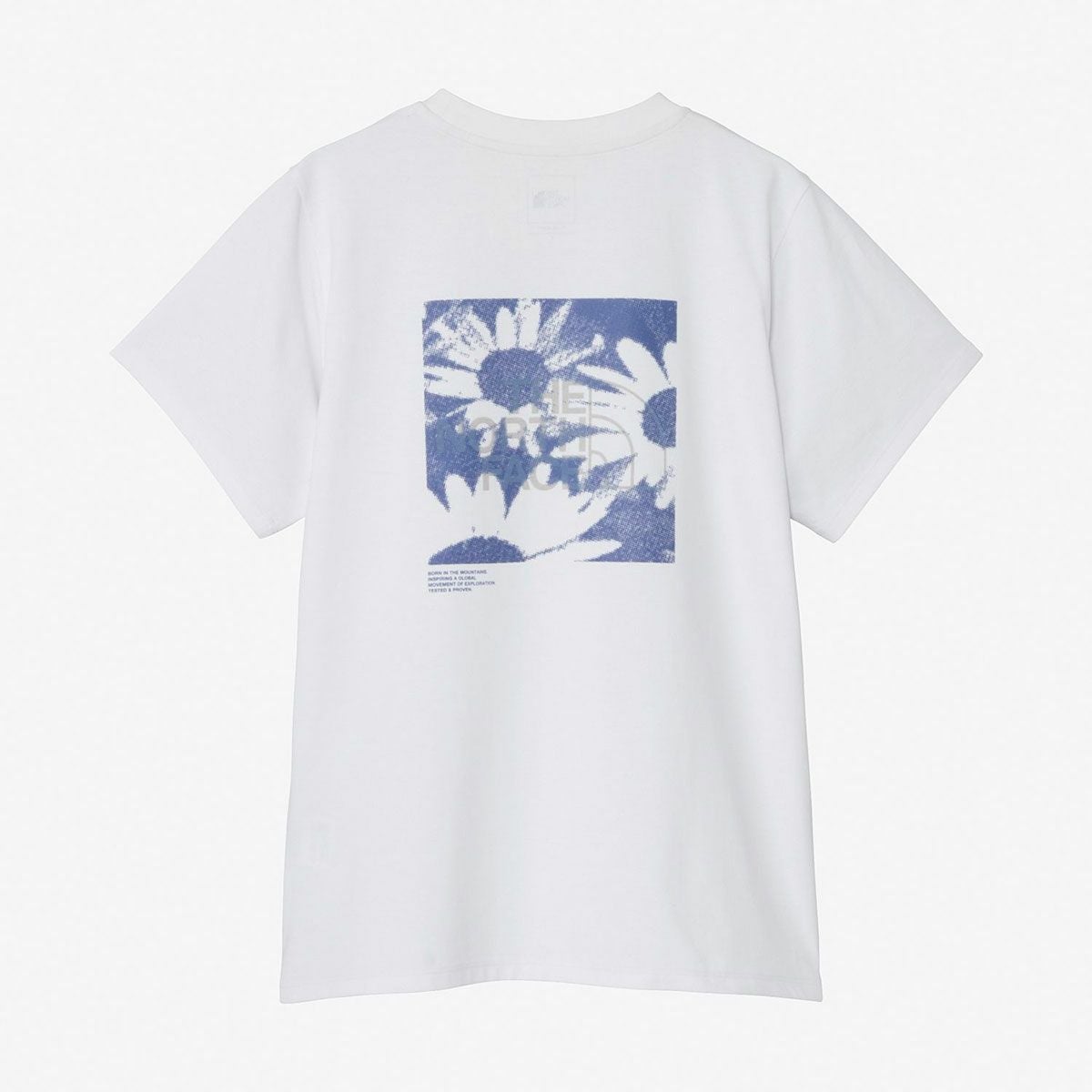 ザ・ノース・フェイスTHENORTHFACEランニングトレーニングウェア半袖TシャツショートスリーブESフラワーボックスロゴティーNTW32685-Wレディース女性26SS春夏
