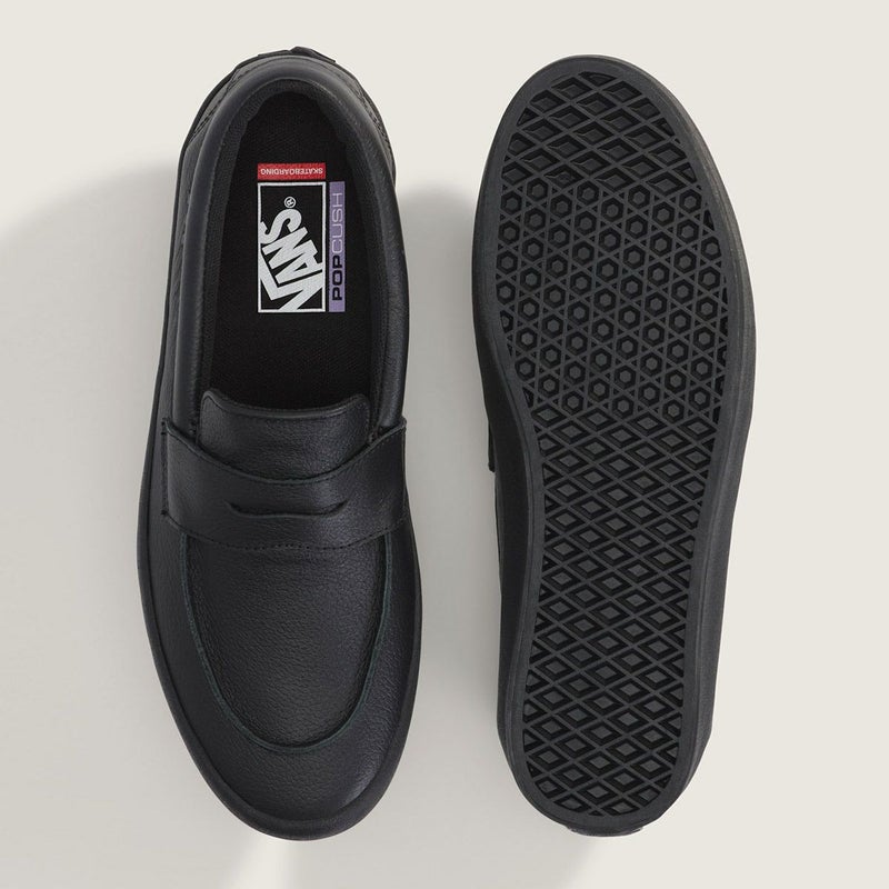 バンズVANSスケボースケートボードスケシュースニーカーシューズ靴SkateLoaferVN000VAQBKAメンズ男性26SP春夏