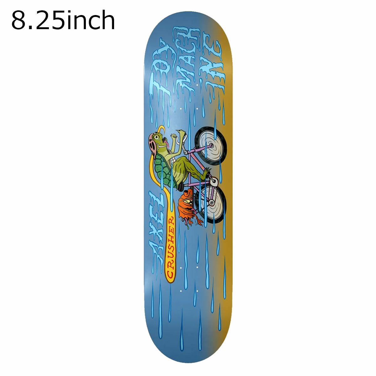 トイマシーンTOYMACHINEスケボースケートボードデッキ板AXELCYCLIST8.25D1296