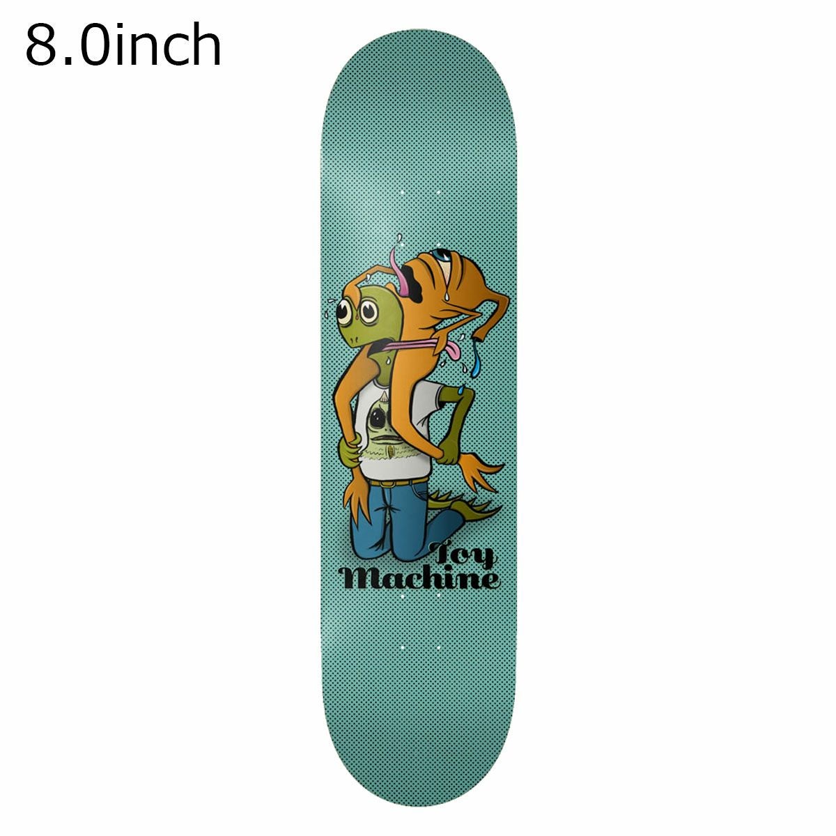 トイマシーンTOYMACHINEスケボースケートボードデッキ板TURTLEBOYFIGHT8.0D1297