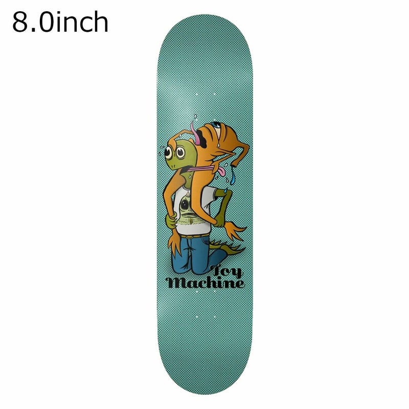 トイマシーンTOYMACHINEスケボースケートボードデッキ板TURTLEBOYFIGHT8.0D1297