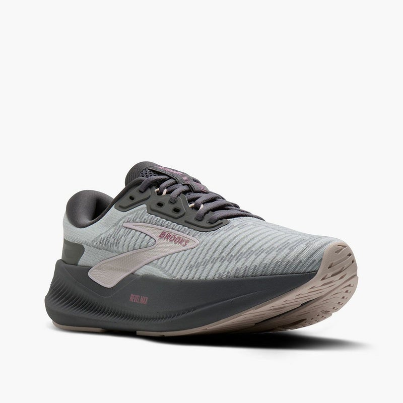 ブルックスBROOKSランニングランシューシューズ靴レヴェルマックスREVELMAX1204701B060-GRYレディース女性26SP春夏