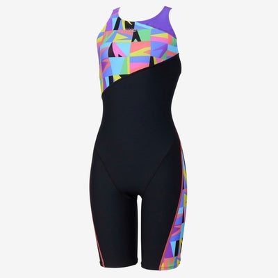 スピードSPEEDOスイムトレーニング競泳水着ブーングリッドターンズニースキンSTW12605-MTレディース女性26S1