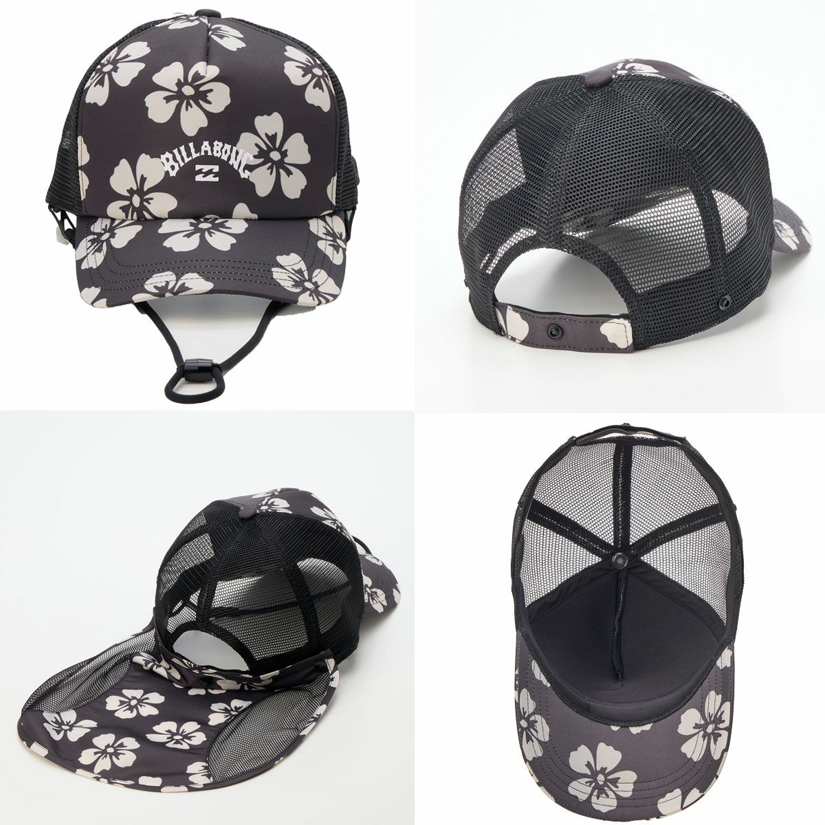 ビラボンBILLABONGサーフィンサーフ帽子キャップSURFCAPPRINTサーフキャップBG013916レディース女性26SP春夏