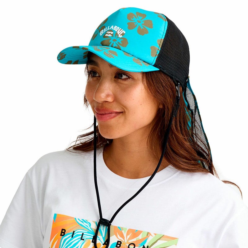 ビラボンBILLABONGサーフィンサーフ帽子キャップSURFCAPPRINTサーフキャップBG013916レディース女性26SP春夏