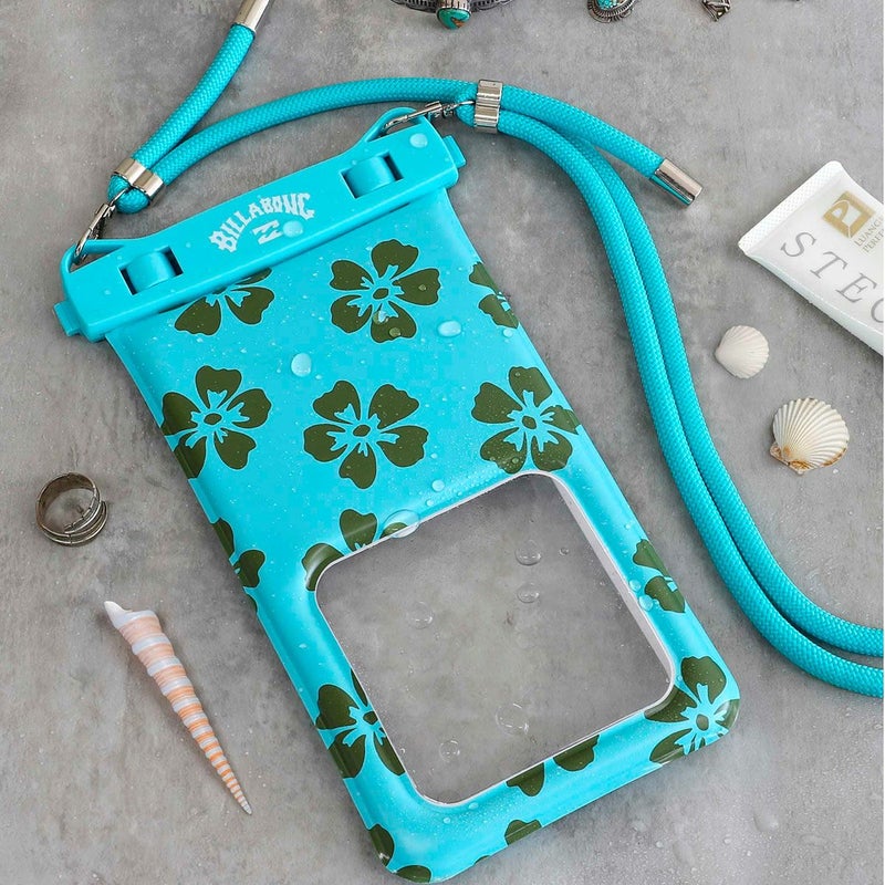 ビラボンBILLABONGサーフィンサーフWATERPROOF携帯CASEスマホ防水ケースBG013938レディース女性26SP春夏