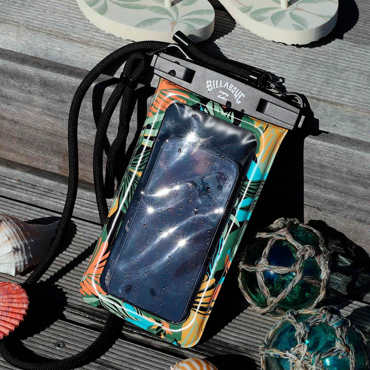 ビラボンBILLABONGサーフィンサーフWATERPROOF携帯CASEスマホ防水ケースBG013938レディース女性26SP春夏