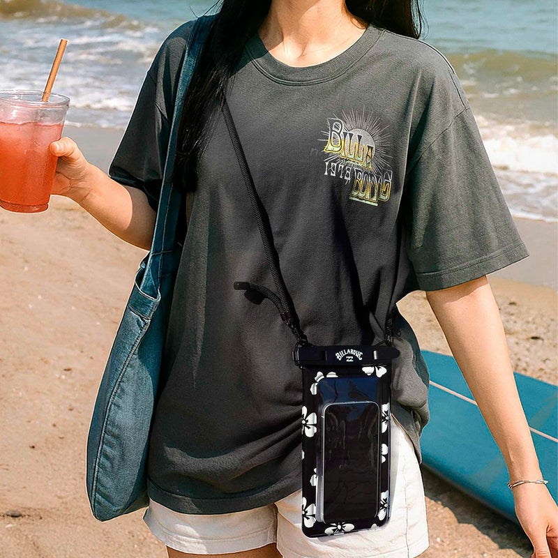 ビラボンBILLABONGサーフィンサーフWATERPROOF携帯CASEスマホ防水ケースBG013938レディース女性26SP春夏