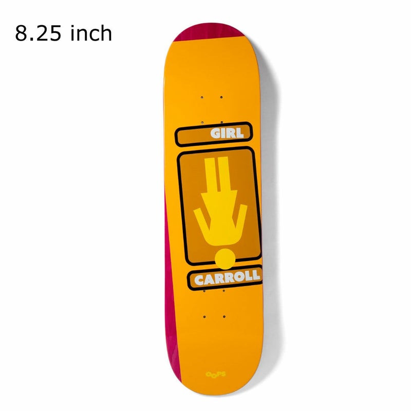 ガールGIRLスケボースケートボードデッキ板MIKECARROLL8.25G5001-1