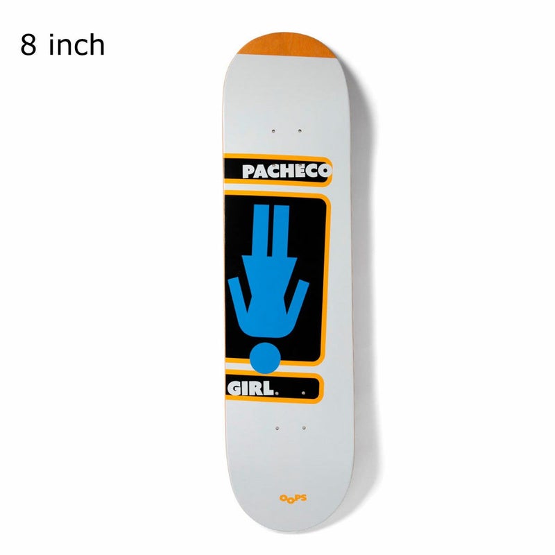 ガールGIRLスケボースケートボードデッキ板TYLERPACHECO8.0G5001-3