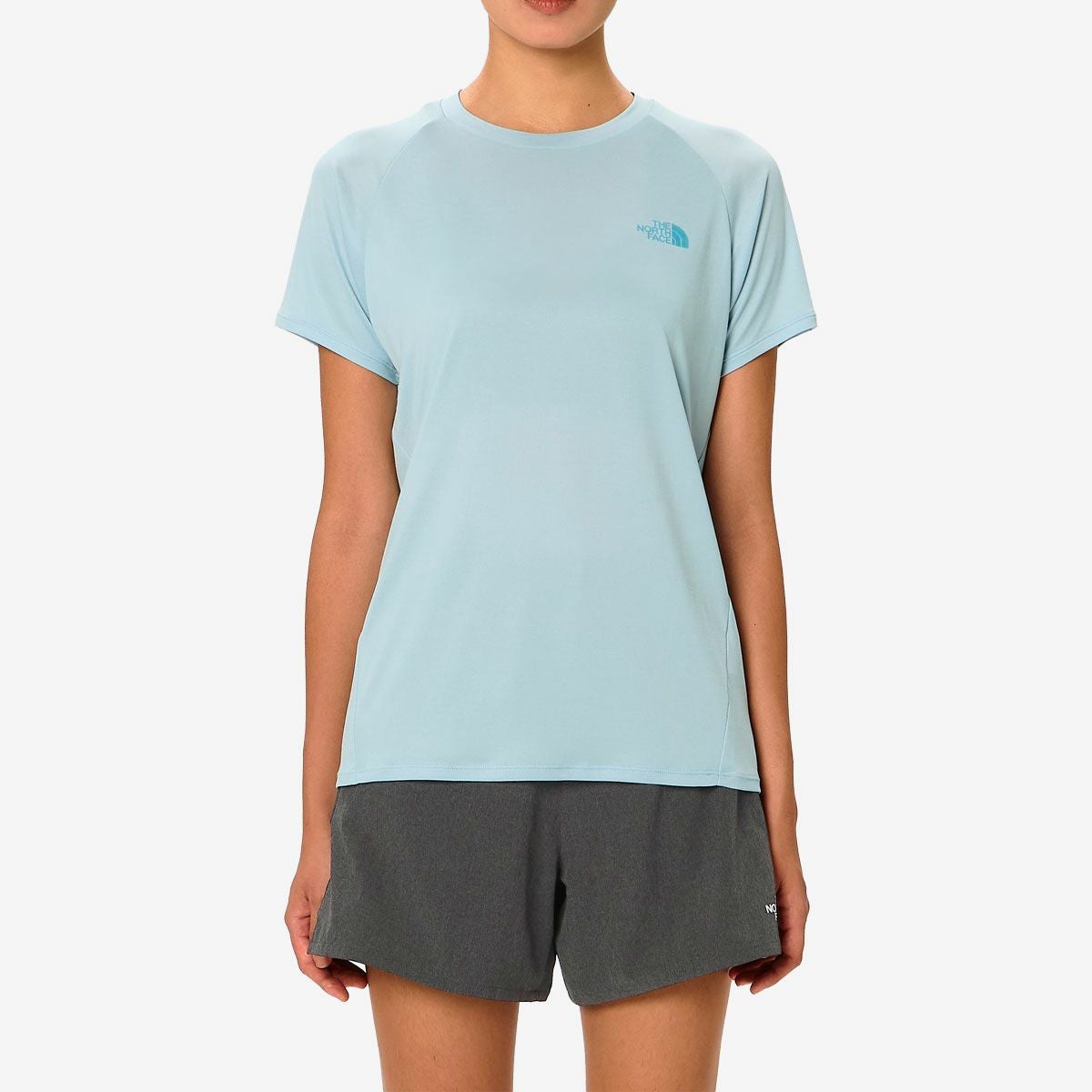 ザ・ノース・フェイスTHENORTHFACEランニングトレーニングウェア半袖TシャツショートスリーブクリスプアクションクルーNTW12685-CEレディース女性26SS春夏