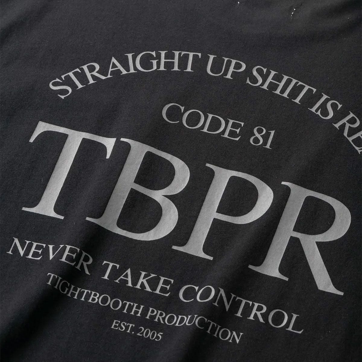 タイトブースTIGHTBOOTHスケボースケートボードウェア半袖TシャツSTRAIGHTUPS/ST-SHIRTSS26-T04メンズ男性26SP春夏