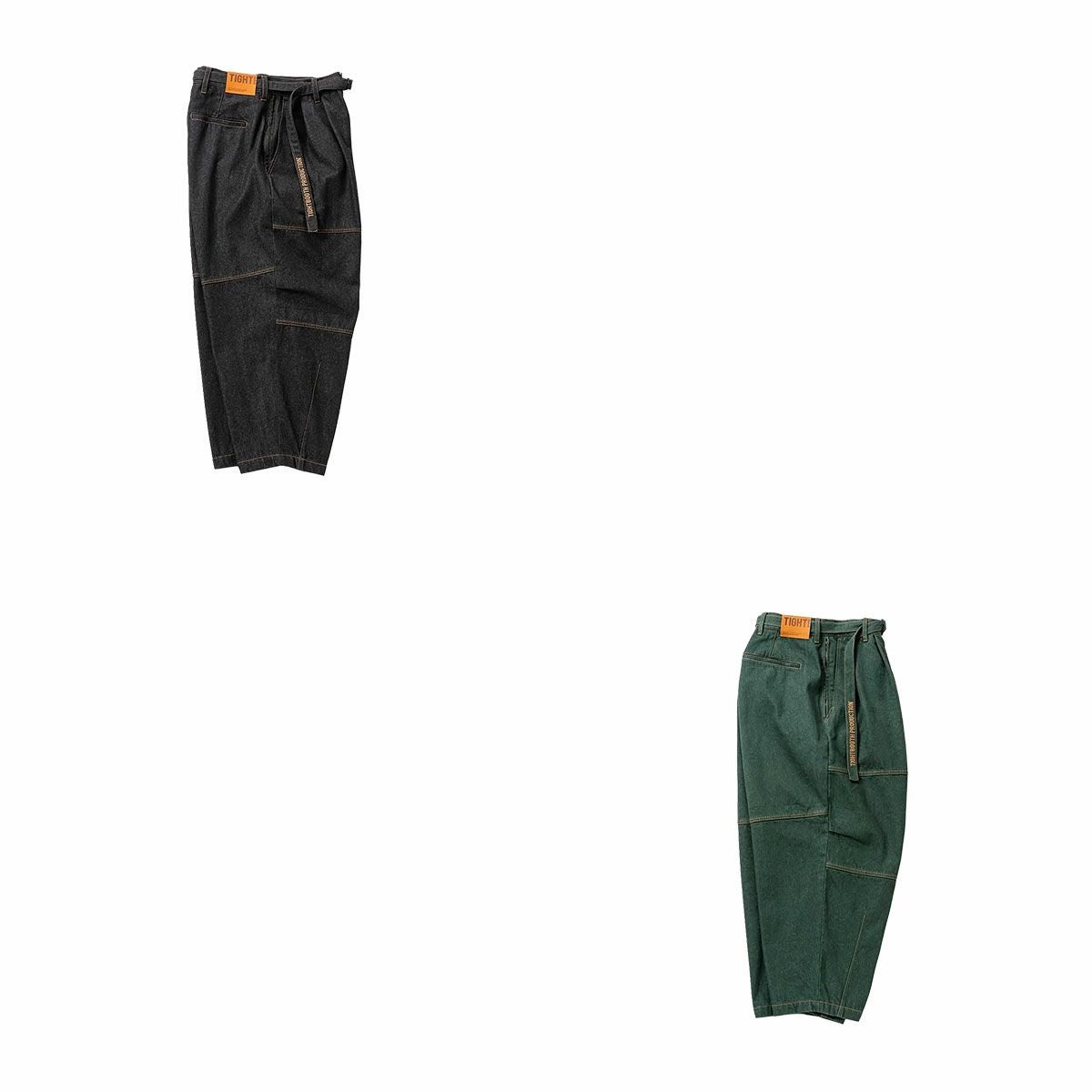 タイトブースTIGHTBOOTHスケボースケートボードウェアボトムスロングパンツ長ズボンデニムバルーンパンツDENIMBALLOONPANTSSS26-B05メンズ男性26SP春夏