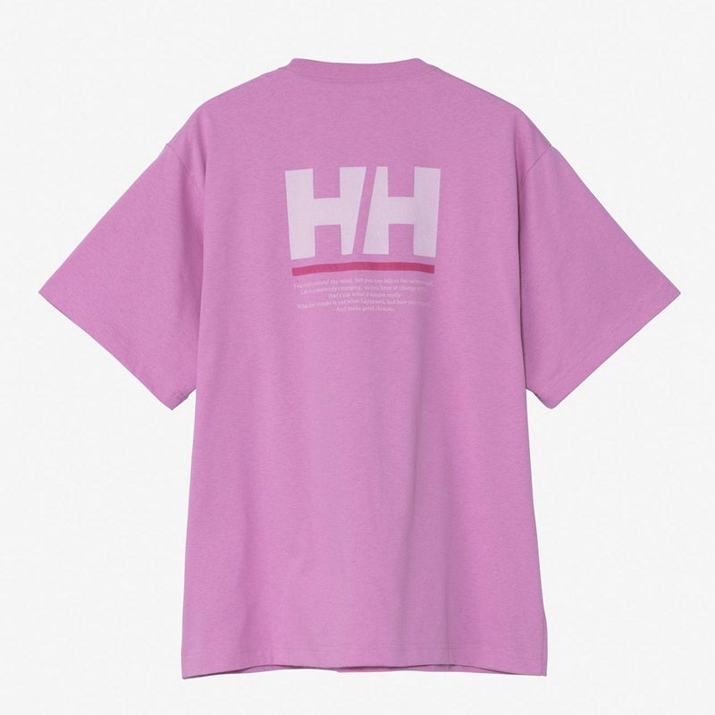 ヘリーハンセンHELLYHANSENアウトドアカジュアルウェア半袖TシャツショートスリーブHHラインバックプリントロゴティーS/SLINEBACKTEEHE62634-CWメンズレディースユニセックス26SS春夏