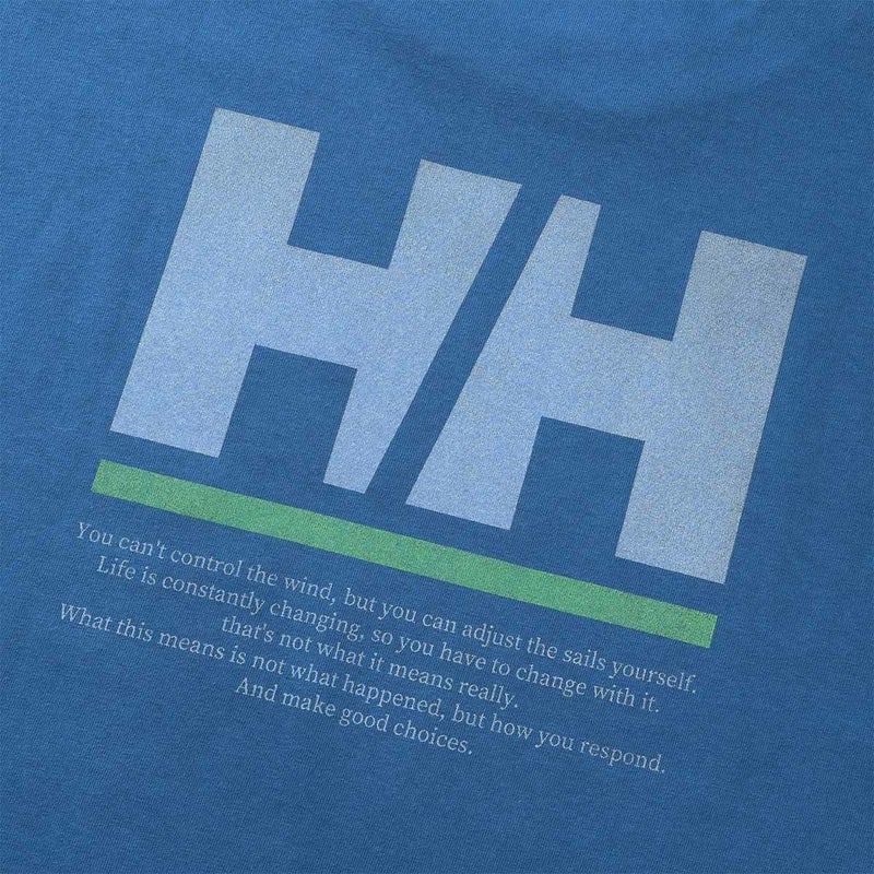 ヘリーハンセンHELLYHANSENアウトドアカジュアルウェア半袖TシャツショートスリーブHHラインバックプリントロゴティーS/SLINEBACKTEEHE62634-Kメンズレディースユニセックス26SS春夏