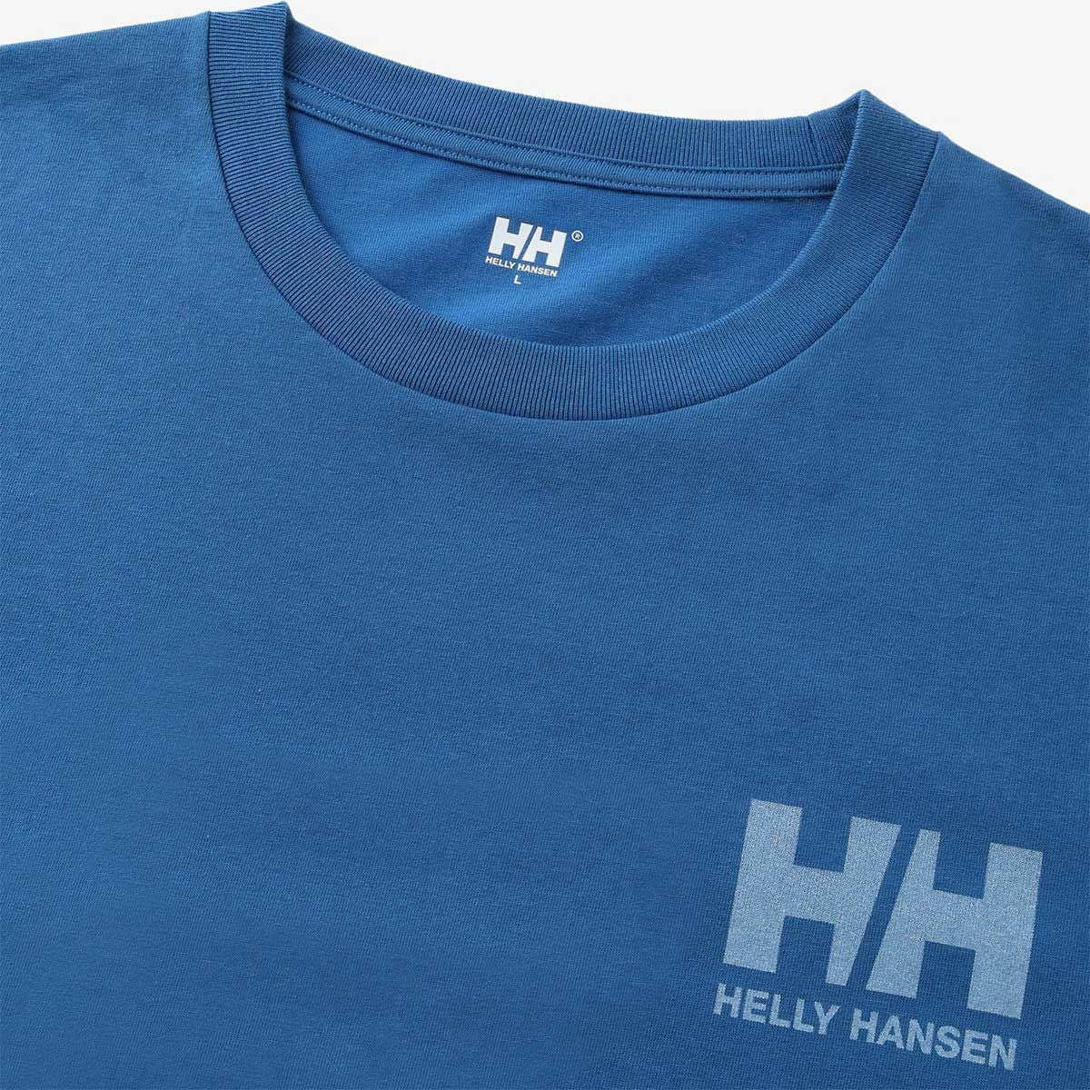 ヘリーハンセンHELLYHANSENアウトドアカジュアルウェア半袖TシャツショートスリーブHHラインバックプリントロゴティーS/SLINEBACKTEEHE62634-NBメンズレディースユニセックス26SS春夏