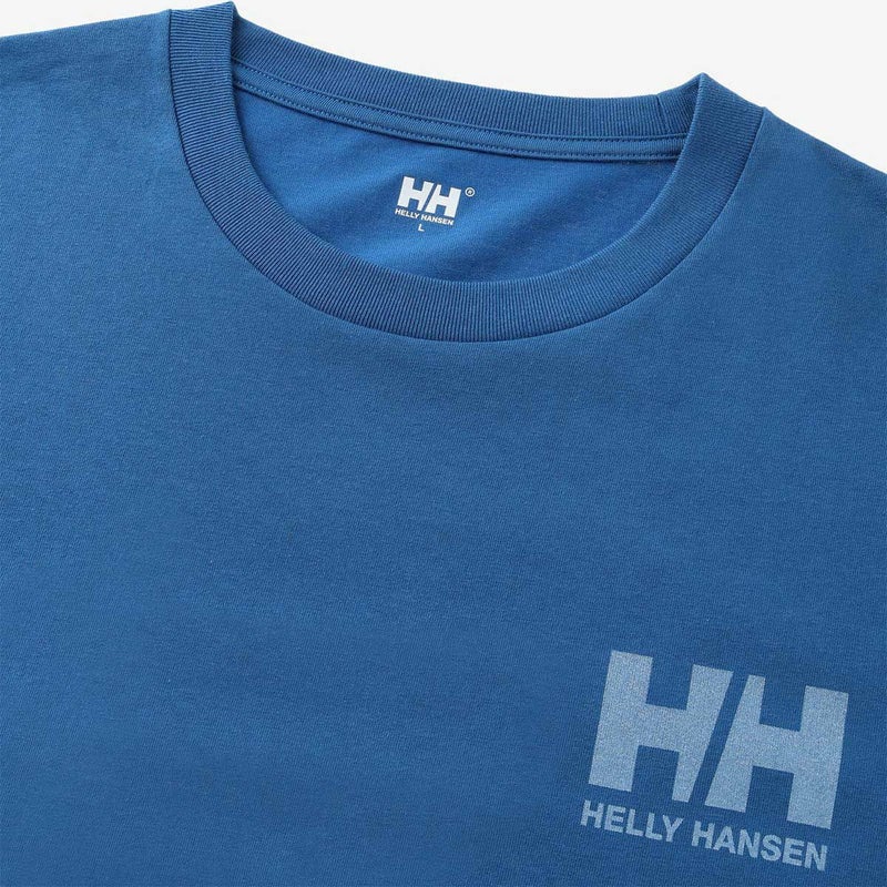 ヘリーハンセンHELLYHANSENアウトドアカジュアルウェア半袖TシャツショートスリーブHHラインバックプリントロゴティーS/SLINEBACKTEEHE62634-NBメンズレディースユニセックス26SS春夏
