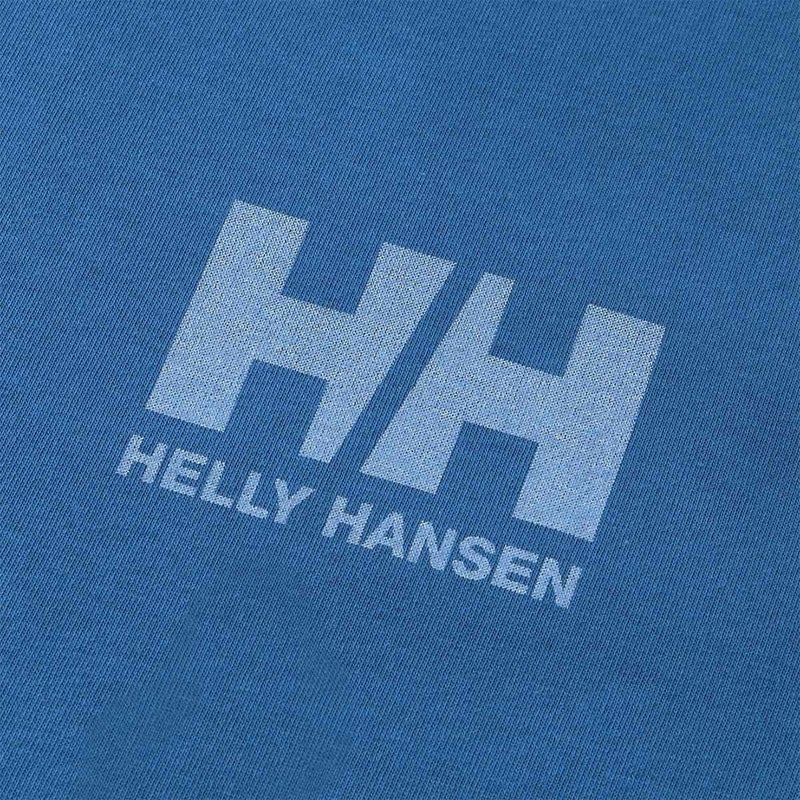 ヘリーハンセンHELLYHANSENアウトドアカジュアルウェア半袖TシャツショートスリーブHHラインバックプリントロゴティーS/SLINEBACKTEEHE62634-NBメンズレディースユニセックス26SS春夏