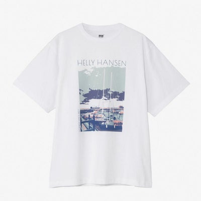 ヘリーハンセンHELLYHANSENアウトドアカジュアルウェア半袖TシャツショートスリーブランドスケープティーS/SLANDSCAPETEEHE62640-CWメンズレディースユニセックス26SS春夏