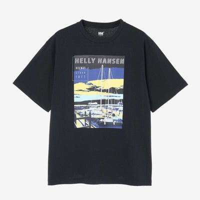 ヘリーハンセンHELLYHANSENアウトドアカジュアルウェア半袖TシャツショートスリーブランドスケープティーS/SLANDSCAPETEEHE62640-Kメンズレディースユニセックス26SS春夏