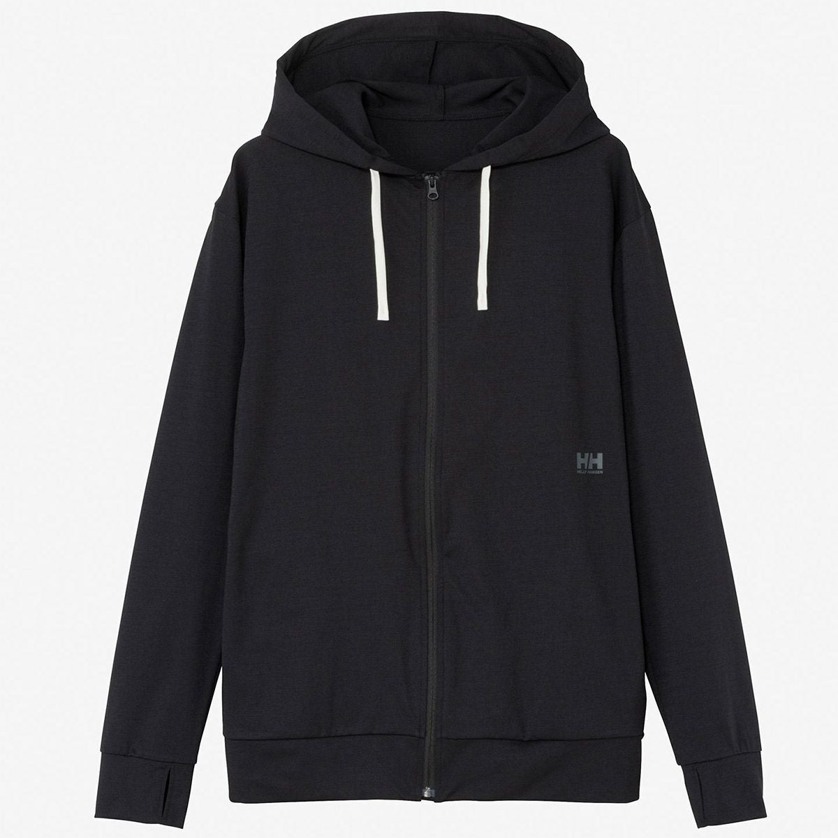 ヘリーハンセンHELLYHANSENアウトドアカジュアルウェアスウェットパーカーロングスリーブワンポイントロゴフルジップフーディーラッシュガードL/SOPFZHDRASHHE82630-Kメンズレディースユニセックス26SS春夏