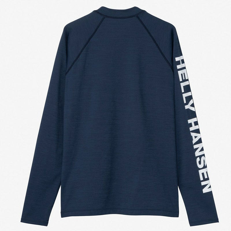 ヘリーハンセンHELLYHANSENアウトドアカジュアルラッシュガードUVカットロングスリーブレターラッシュガードL/SLETTERRASHHE82637-ONメンズレディースユニセックス26SS春夏