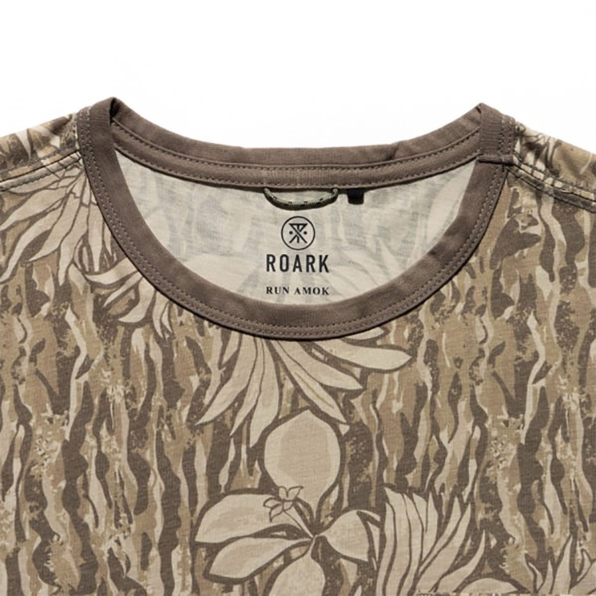 ランアモックRUNAMOKランニングウェア半袖TシャツMATHISACTIVETIEDYEPKTRK452-KHAメンズ男性26SP春夏