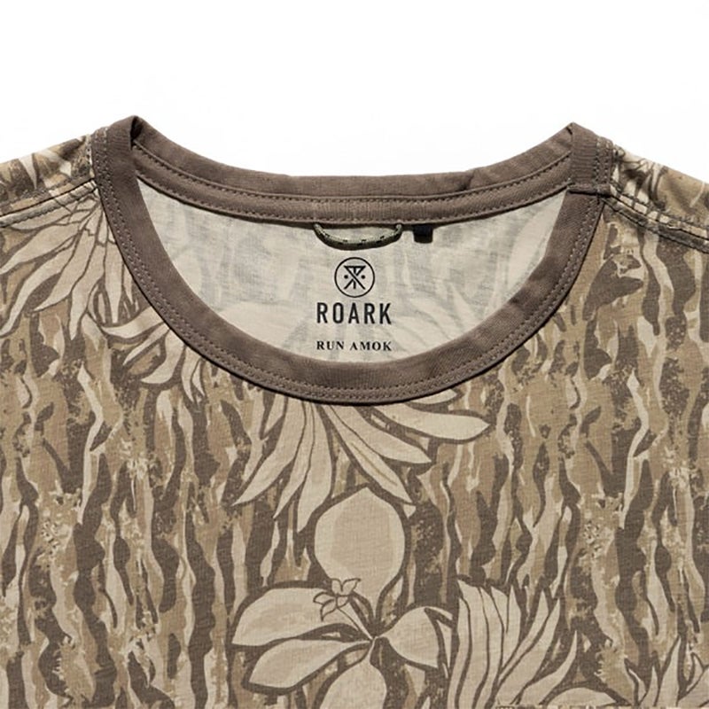 ランアモックRUNAMOKランニングウェア半袖TシャツMATHISACTIVETIEDYEPKTRK452-KHAメンズ男性26SP春夏