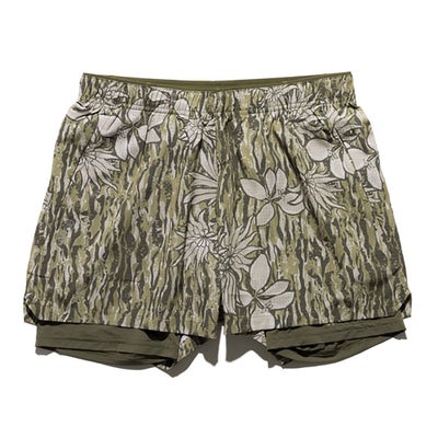 ランアモックRUNAMOKランニングウェアボトムスショートハーフパンツ短パンBOMMER3.5RS321-KHAメンズ男性26SP春夏