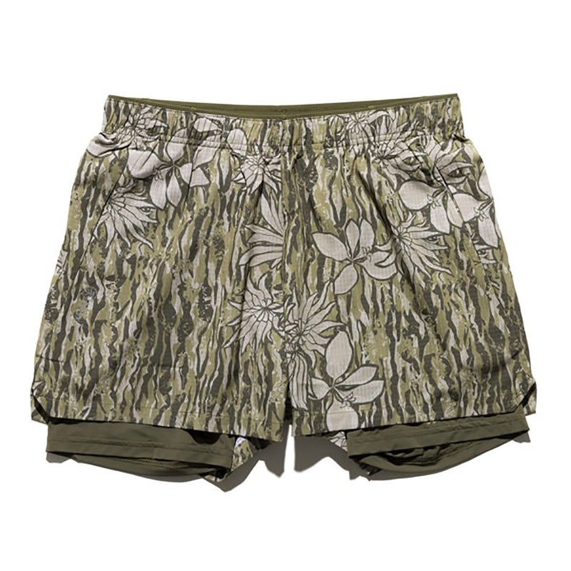 ランアモックRUNAMOKランニングウェアボトムスショートハーフパンツ短パンBOMMER3.5RS321-KHAメンズ男性26SP春夏