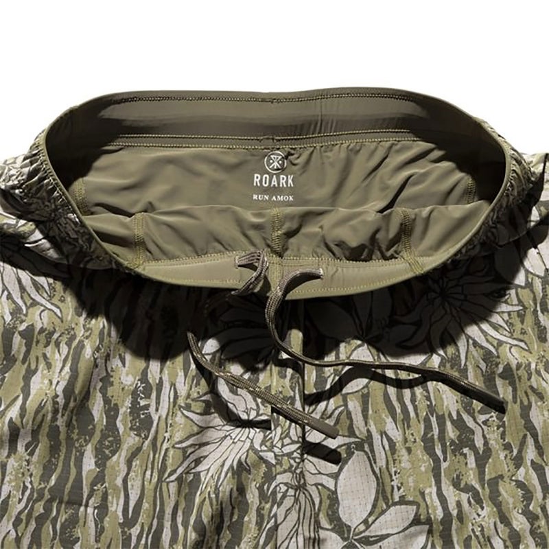 ランアモックRUNAMOKランニングウェアボトムスショートハーフパンツ短パンBOMMER3.5RS321-KHAメンズ男性26SP春夏