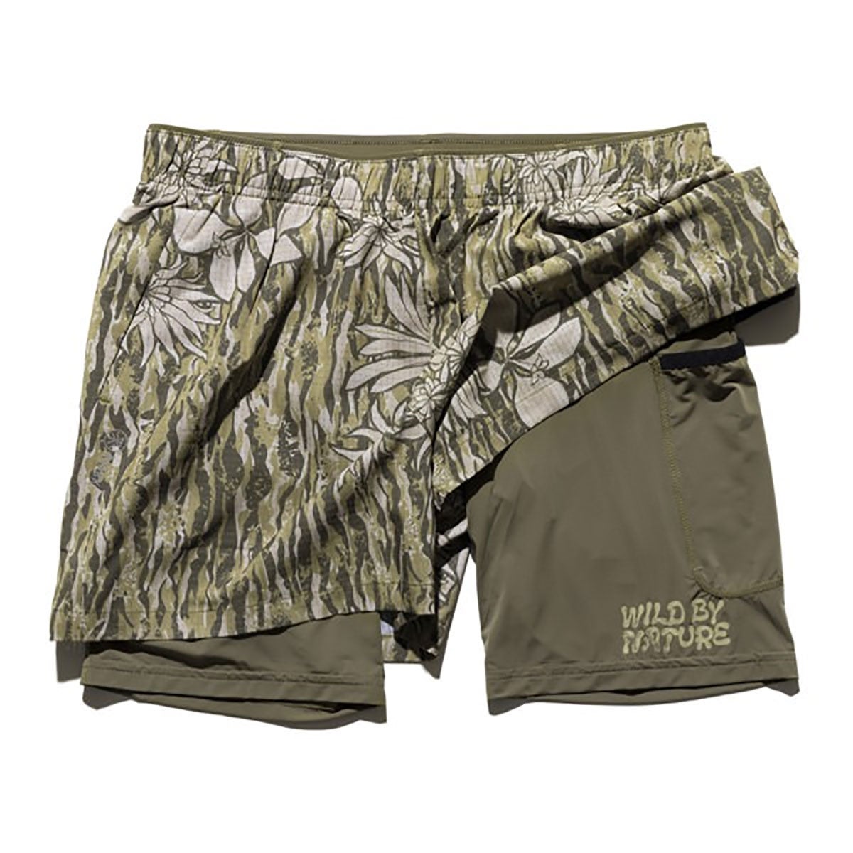 ランアモックRUNAMOKランニングウェアボトムスショートハーフパンツ短パンBOMMER3.5RS321-KHAメンズ男性26SP春夏