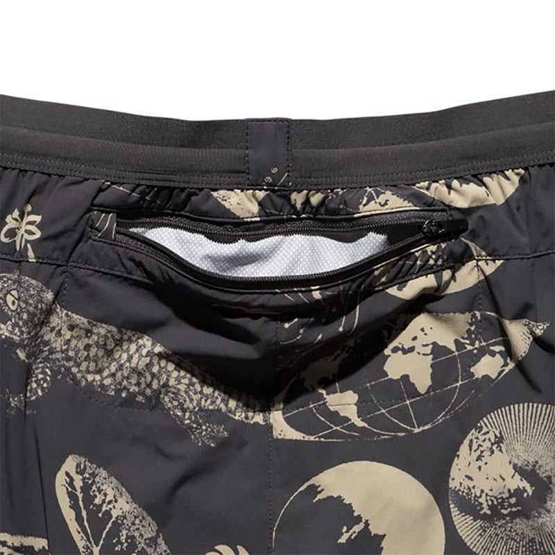 ランアモックRUNAMOKランニングウェアボトムスショートハーフパンツ短パンALTA5RS325-CHA2メンズ男性26SP春夏