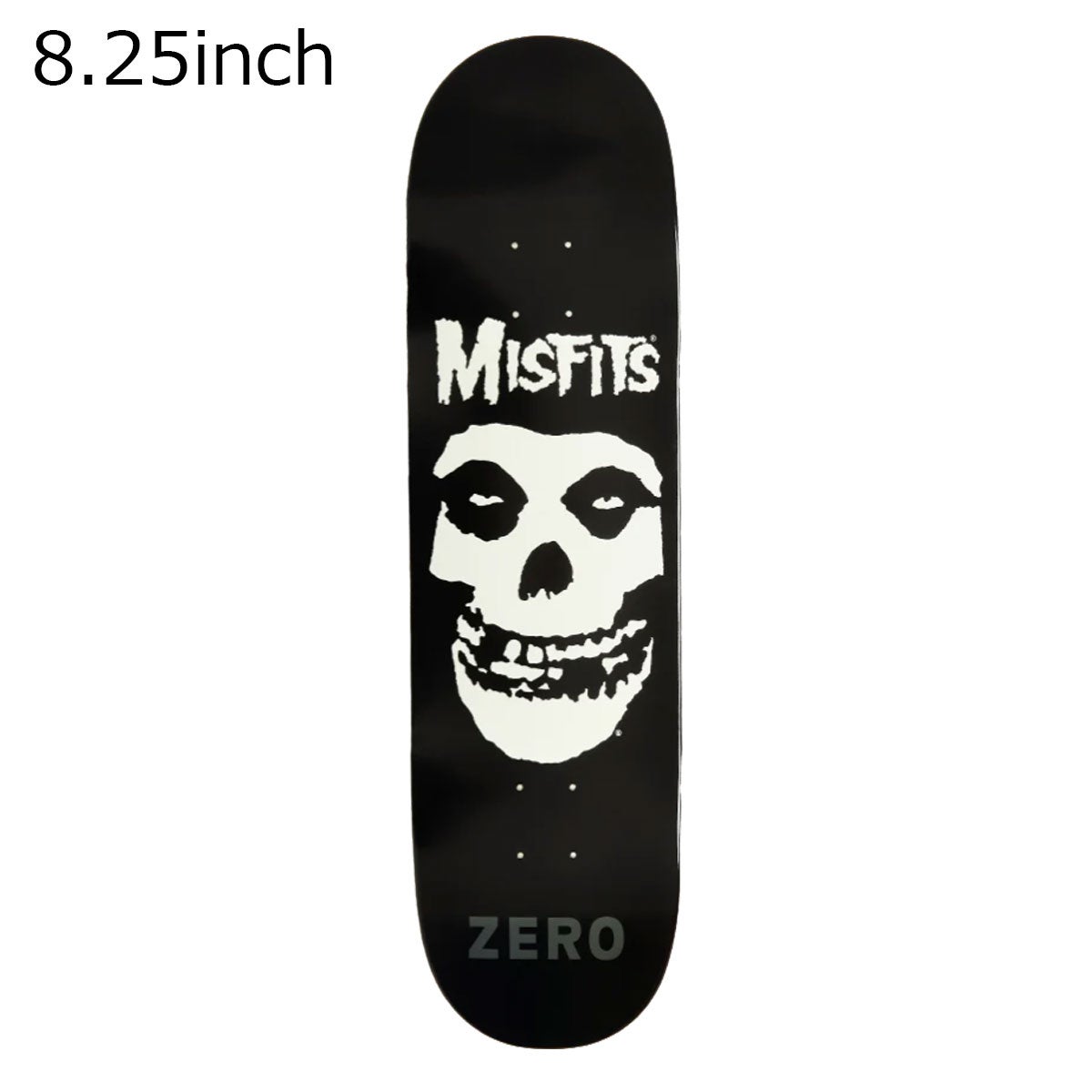 ゼロZEROスケボースケートボードデッキ板MISFITSFIENDSKULLLGITD8.25D6184