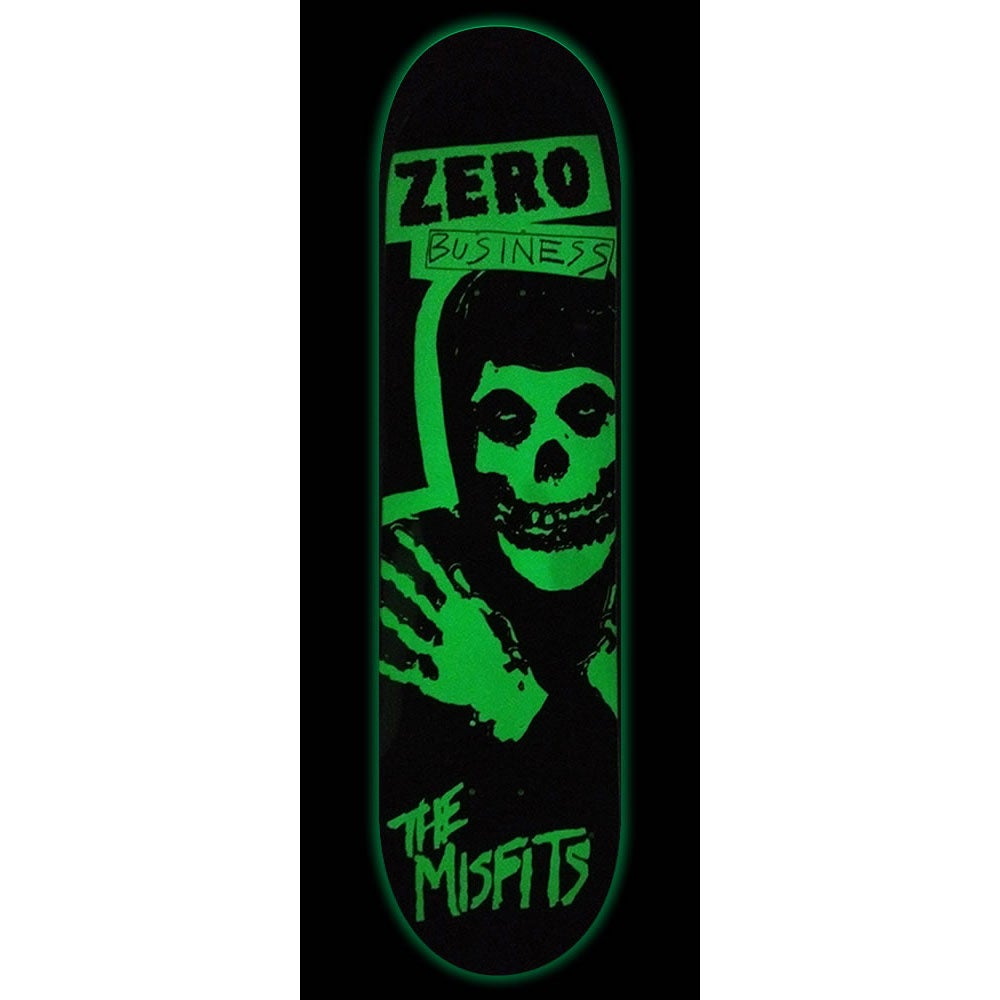 ゼロ ZERO MISFITS BUSINESS GITD 8.25 スケートボード デッキ D6185
