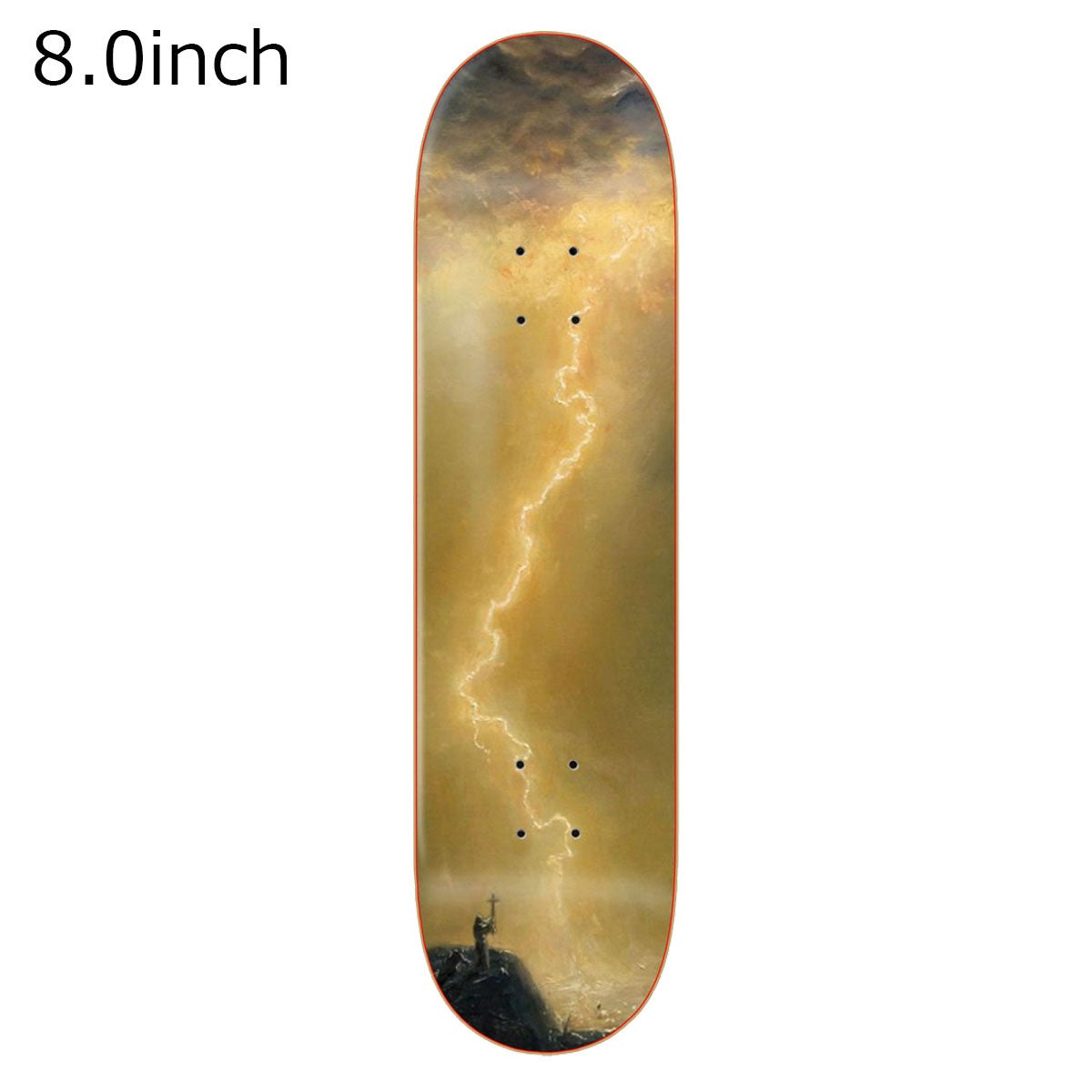 ゼロZEROスケボースケートボードデッキ板KANAANLEWANDOWSKIⅢ8.0DD180